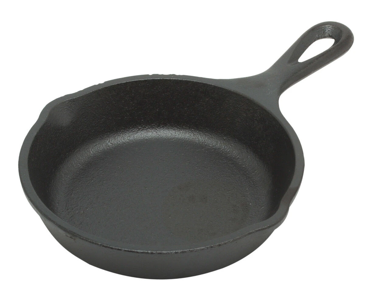 Lodge Logic Mini-skillet Koekenpan ø 12,5 Cm Gietijzer Zwart