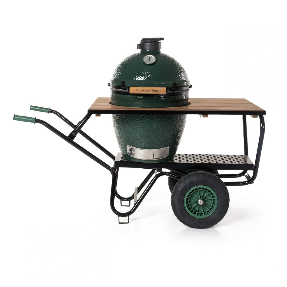 Big Green Egg Kruiwagen Met Houten Werkblad Incl. Large Barbecue