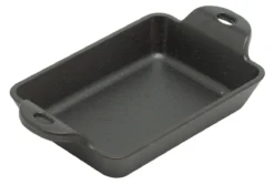 Lodge Logic Rechthoekige Schaal 15 Cm Gietijzer Zwart