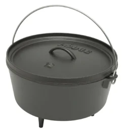 Lodge Logic Deep Camp Dutch Oven ø 30,5 Cm Gietijzer Zwart