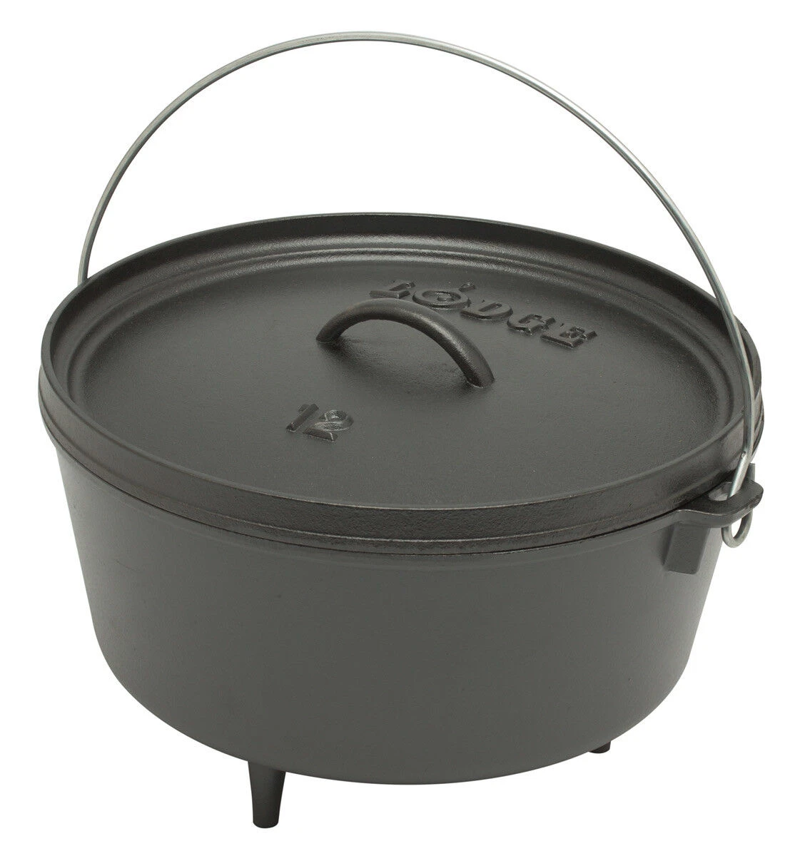 Lodge Logic Deep Camp Dutch Oven ø 30,5 Cm Gietijzer Zwart