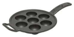 Lodge Pro-logic Aebleskiverpan ø 23 Cm Gietijzer Zwart