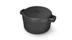 The Bastard Dutch Oven & Griddle Medium ø 24 Cm Gietijzer Zwart