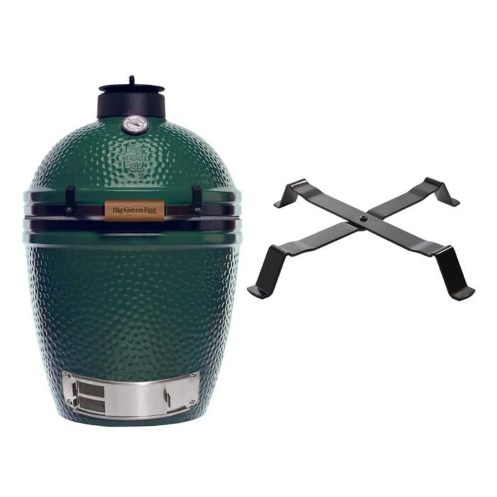 Big Green Egg Large Barbecue ø 47 Cm Keramiek Groen Met Table Nest