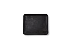 Delivita Rectangular Black Iron Dish