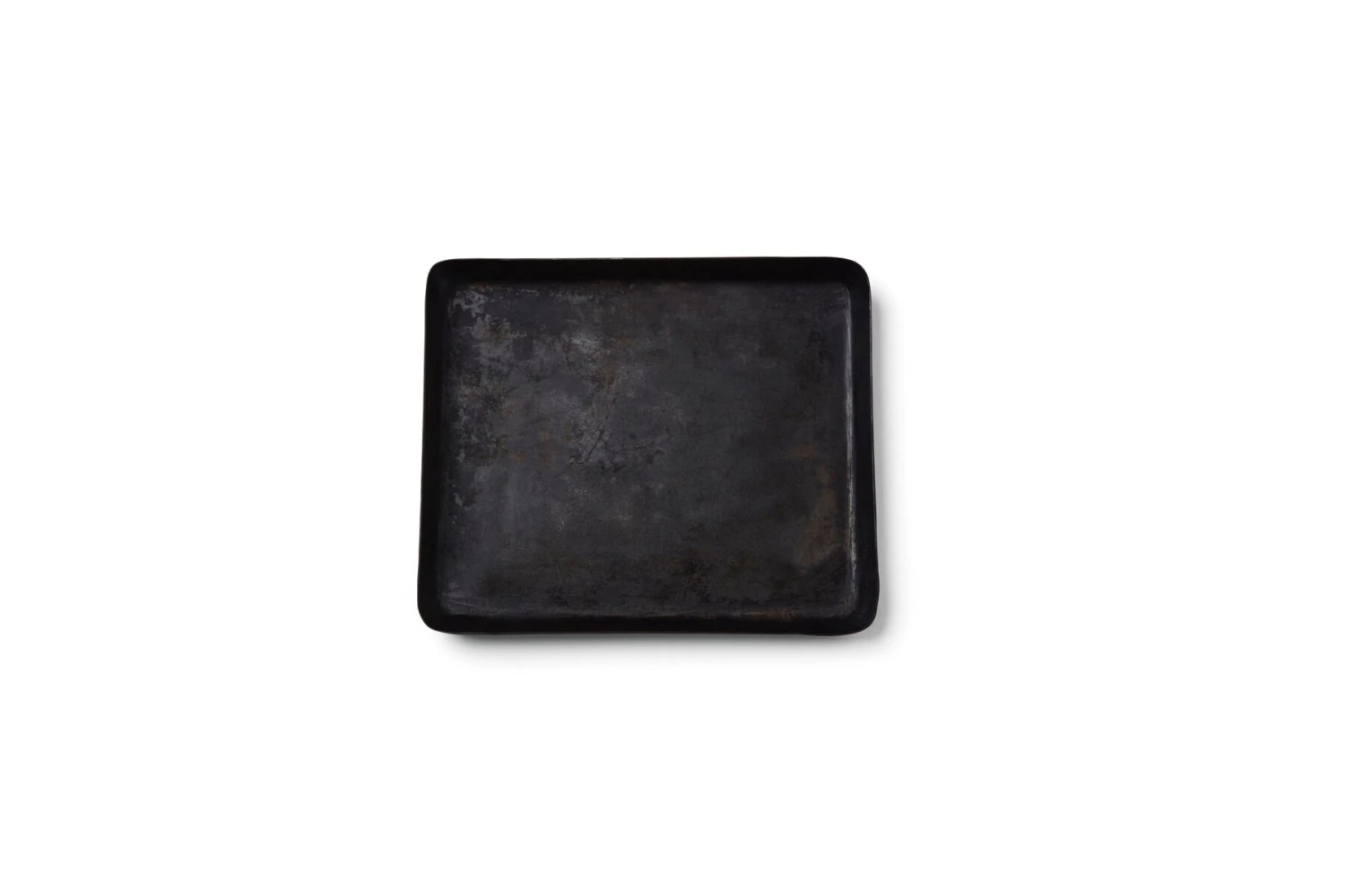 Delivita Rectangular Black Iron Dish