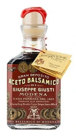 Giuseppe Giusti Riccardo Giusti Balsamico-azijn 12 Jaar Vierkant In Doos 250 Ml