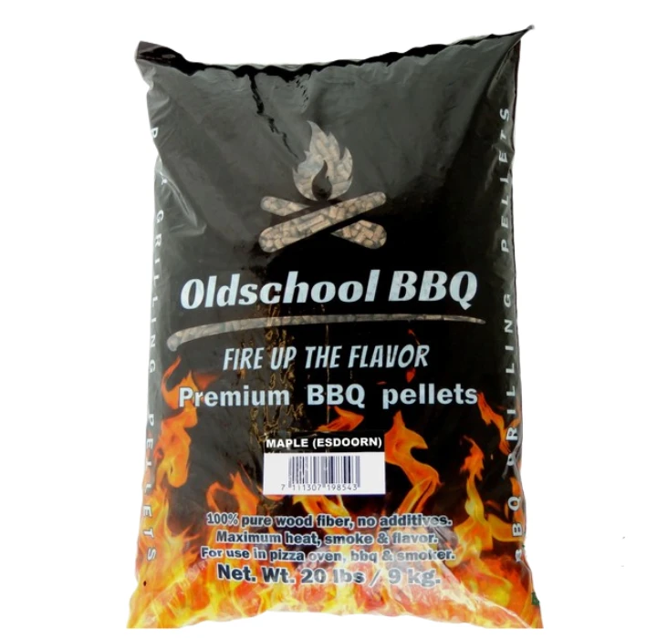 Oldschool BBQ Maple Pellets 9 Kg