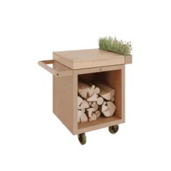 OFYR Mise En Place Table Corten 65 PRO Teakhout