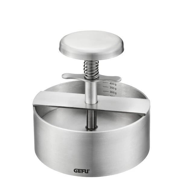 Gefu Patti Professionele Hamburgerpers ø 11,5 Cm Roestvrij Staal
