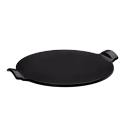 Emile Henry Pizzasteen ø 37 Cm Keramiek Fusain